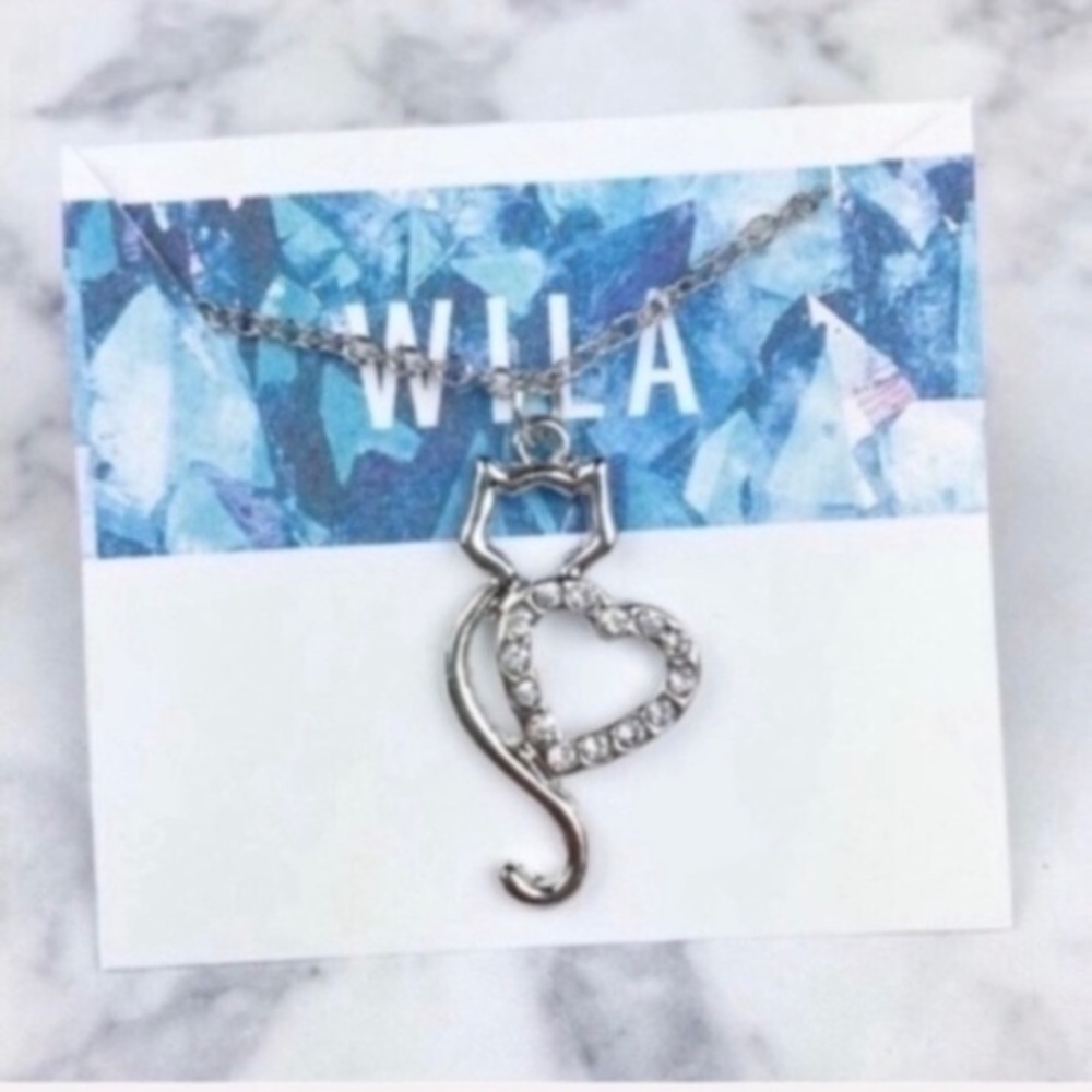 NWTB. WILA Kitty Cat Necklace